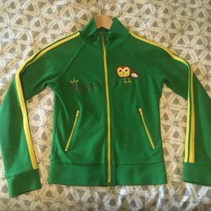 Adorable Gama-Go Track Jacket with Owl Detail